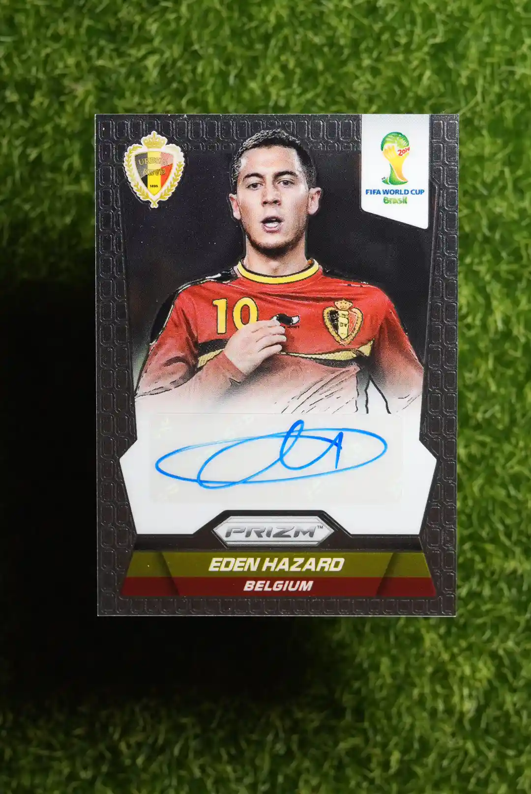 2014 Panini Prizm World Cup Eden Hazard Signatures