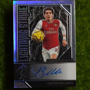2019-20 Panini Obsidian Héctor Bellerín Lightning Strike Auto 15/99