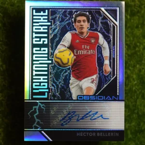 2019-20 Panini Obsidian Héctor Bellerín Lightning Strike Auto 16/99