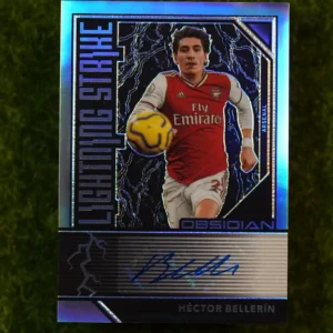 2019-20 Panini Obsidian Héctor Bellerín Lightning Strike Auto 21/99