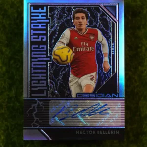 2019-20 Panini Obsidian Héctor Bellerín Lightning Strike Blue Auto 13/75