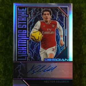 2019-20 Panini Obsidian Héctor Bellerín Lightning Strike Auto 21/22