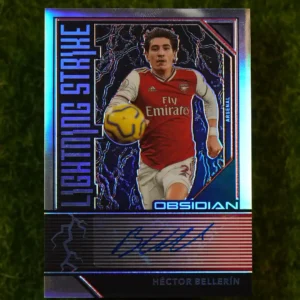 2019-20 Panini Obsidian Héctor Bellerín Lightning Strike Auto 03/22