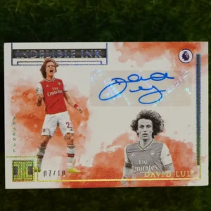 2019-20 Panini Impeccable David Luiz Indelible Ink Auto 07/10