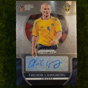 2018 Panini Prizm World Cup Freddie Ljungberg Signatures
