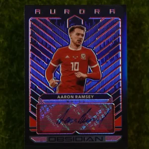 2019-20 Panini Obsidian Aaron Ramsey Aurora Auto 17/22