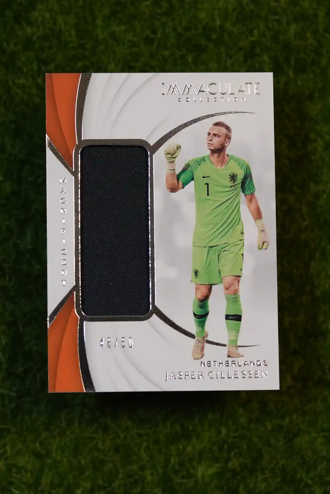 2018-19 Panini Immaculate Collection Jasper Cillessen Magnificent Materials 46/50