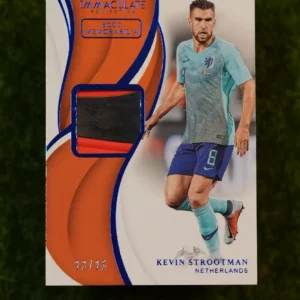 2018-19 Panini Immaculate Collection Kevin Strootman Boot Memorabilia 23/75