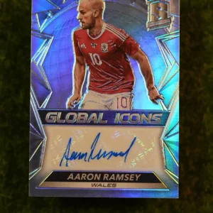 2016-17 Panini Spectra Aaron Ramsey Global Icons Auto 159/199