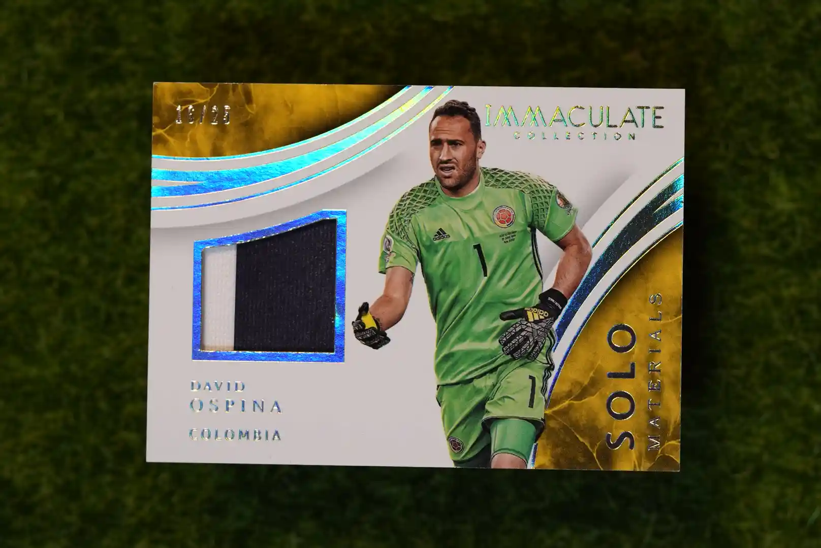 2017 Panini Immaculate Collection David Ospina Solo Materials 13/25