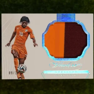 2015-16 Panini Flawless Gervinho Match-Worn Materials 09/25