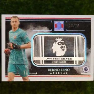 2019-20 Panini Impeccable Bernd Leno Silver Bar 08/25