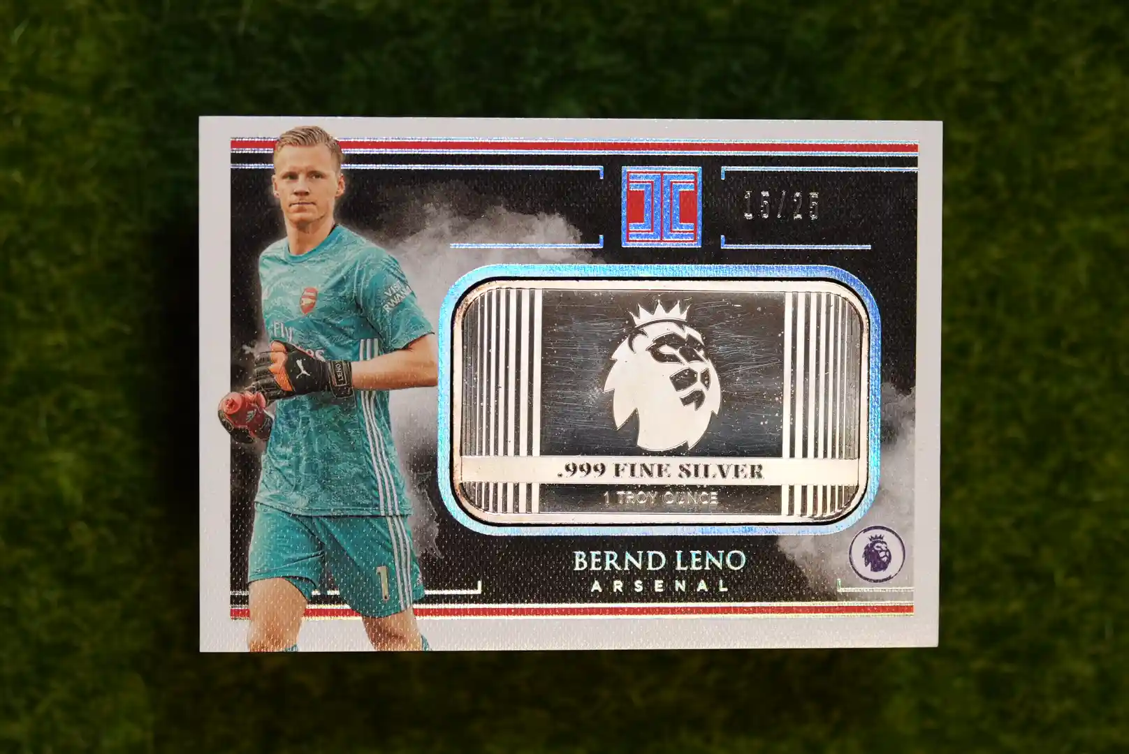2019-20 Panini Impeccable Bernd Leno Silver Bar 08/25