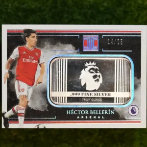 2019-20 Panini Impeccable Héctor Bellerín Silver Bar 04/25