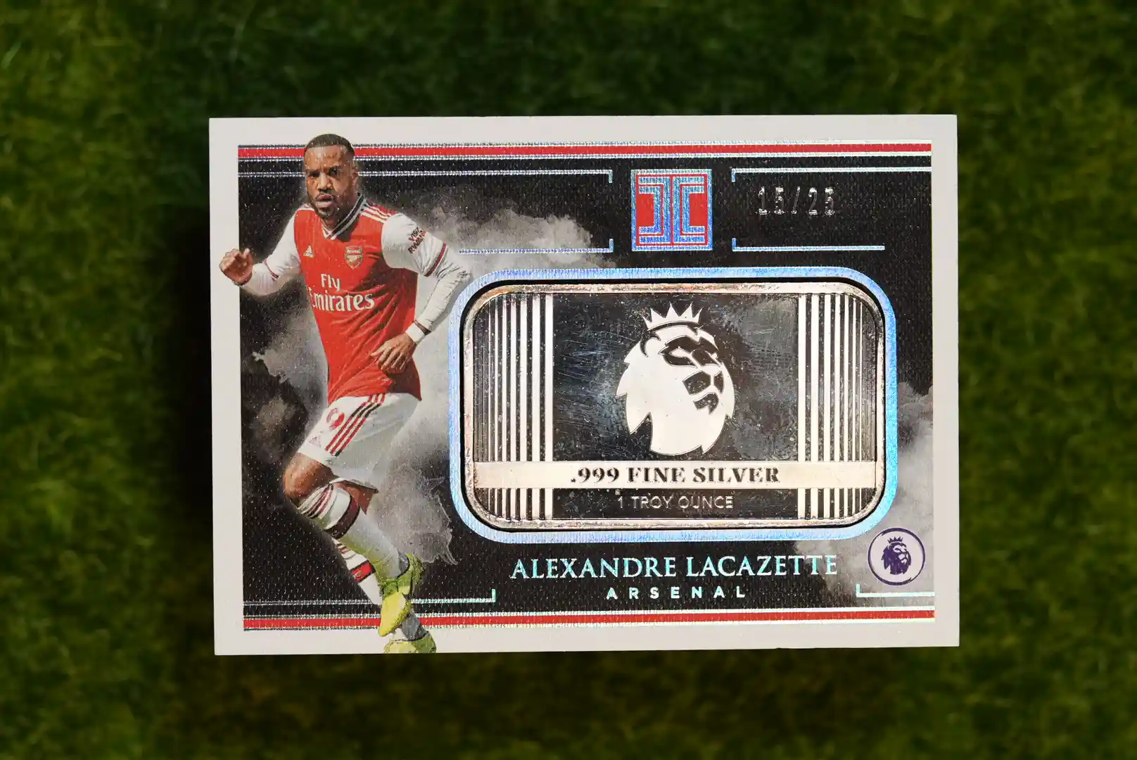2019-20 Panini Impeccable Alexandre Lacazette Silver Bar 15/25