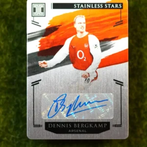 2020-21 Panini Impeccable Dennis Bergkamp Stainless Stars Auto 2/10