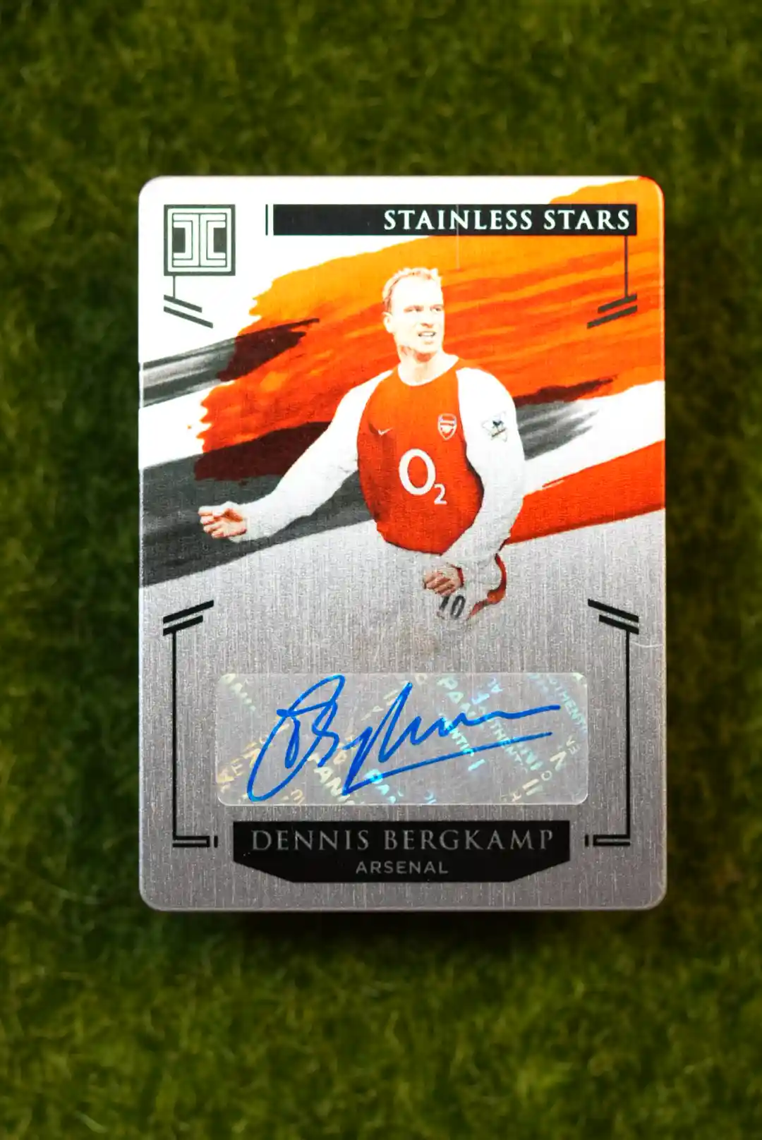 2020-21 Panini Impeccable Dennis Bergkamp Stainless Stars Auto 2/10