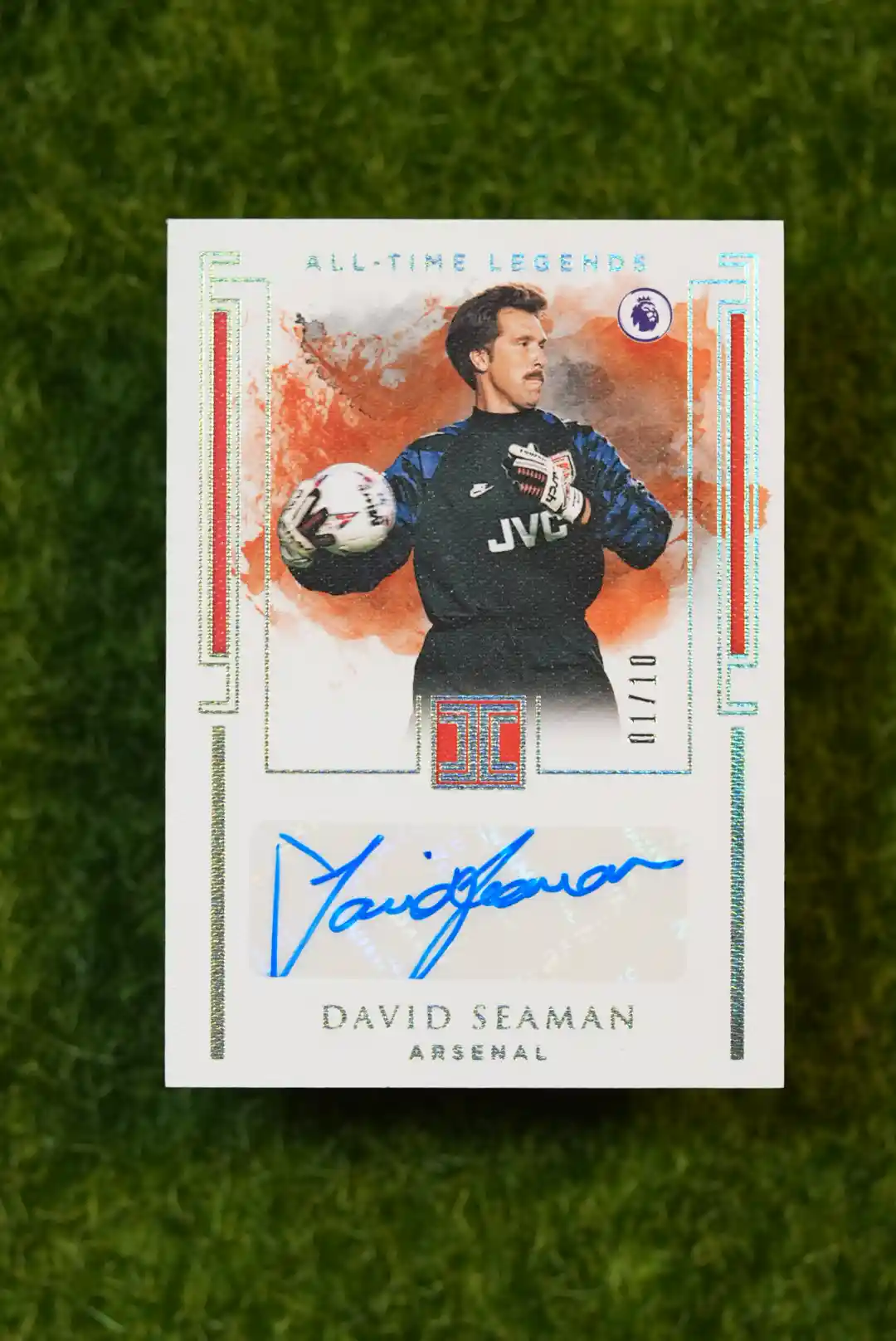 2019-20 Panini Impeccable David Seaman All-Time Legends Auto 01/10