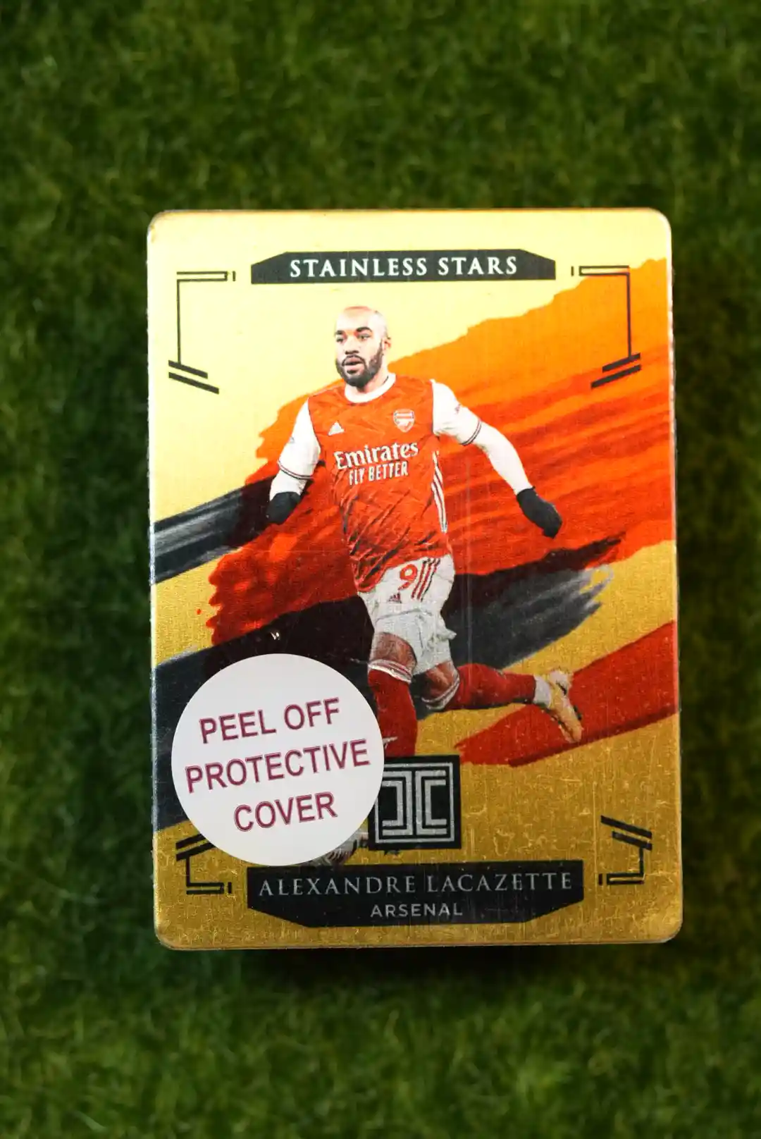 2020-21 Panini Impeccable Alexandre Lacazette Stainless Stars Gold 4/10