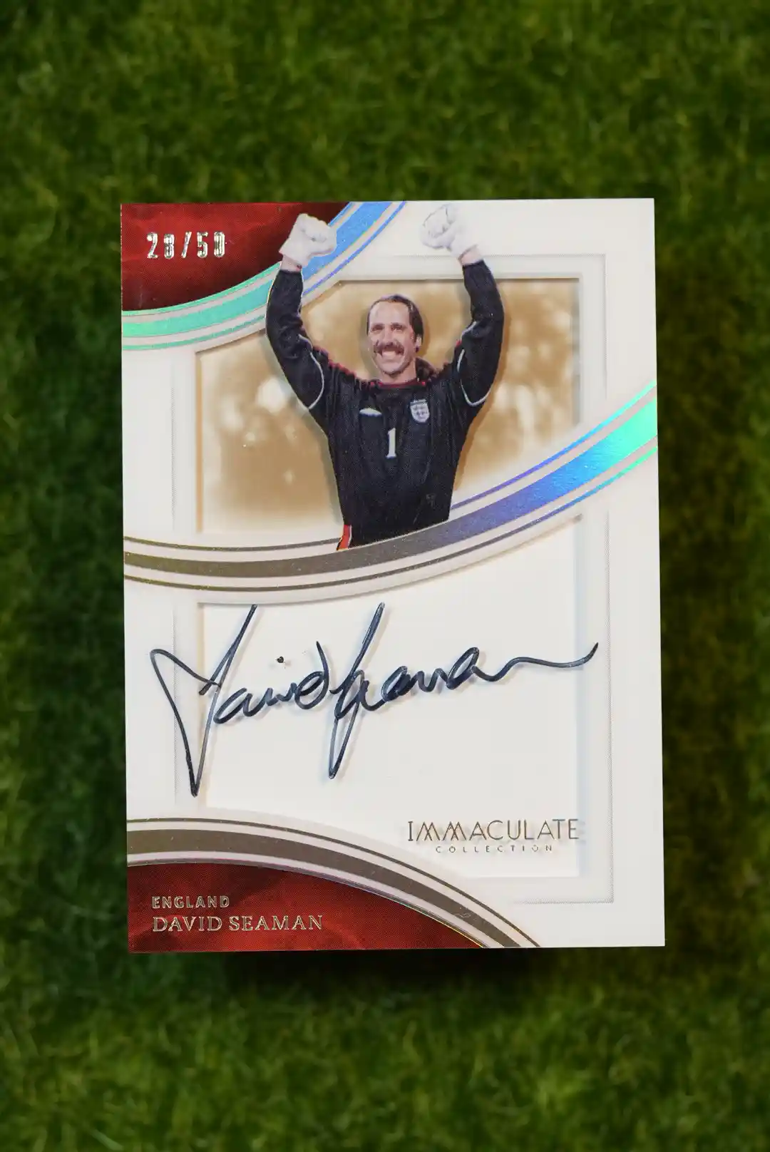 2017 Panini Immaculate Collection David Seaman Autograph 23/50