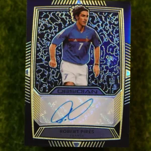 2019-20 Panini Obsidian Robert Pirès Autograph 3/7