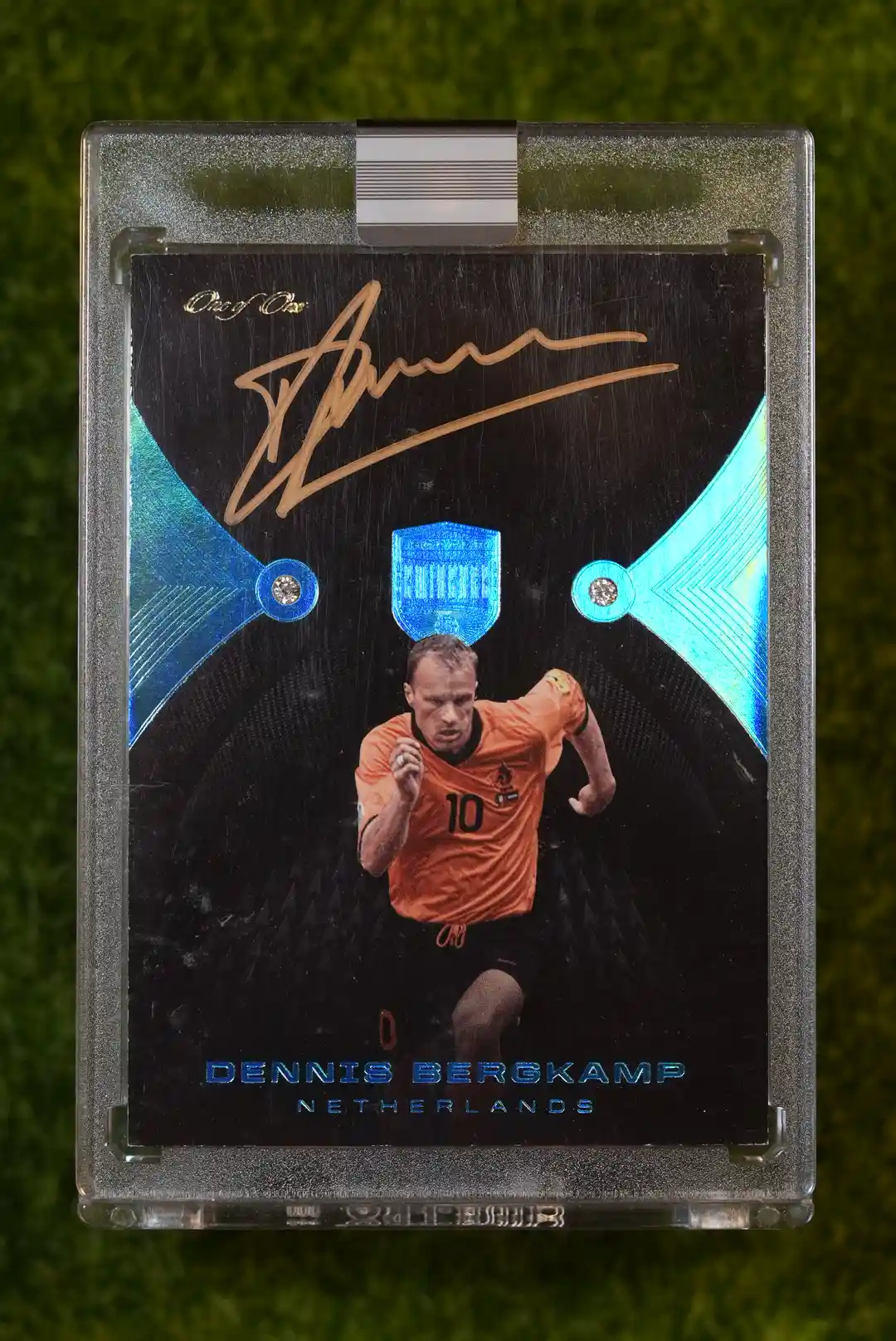 2018 Panini Eminence Dennis Bergkamp Diamond Autograph 1/1