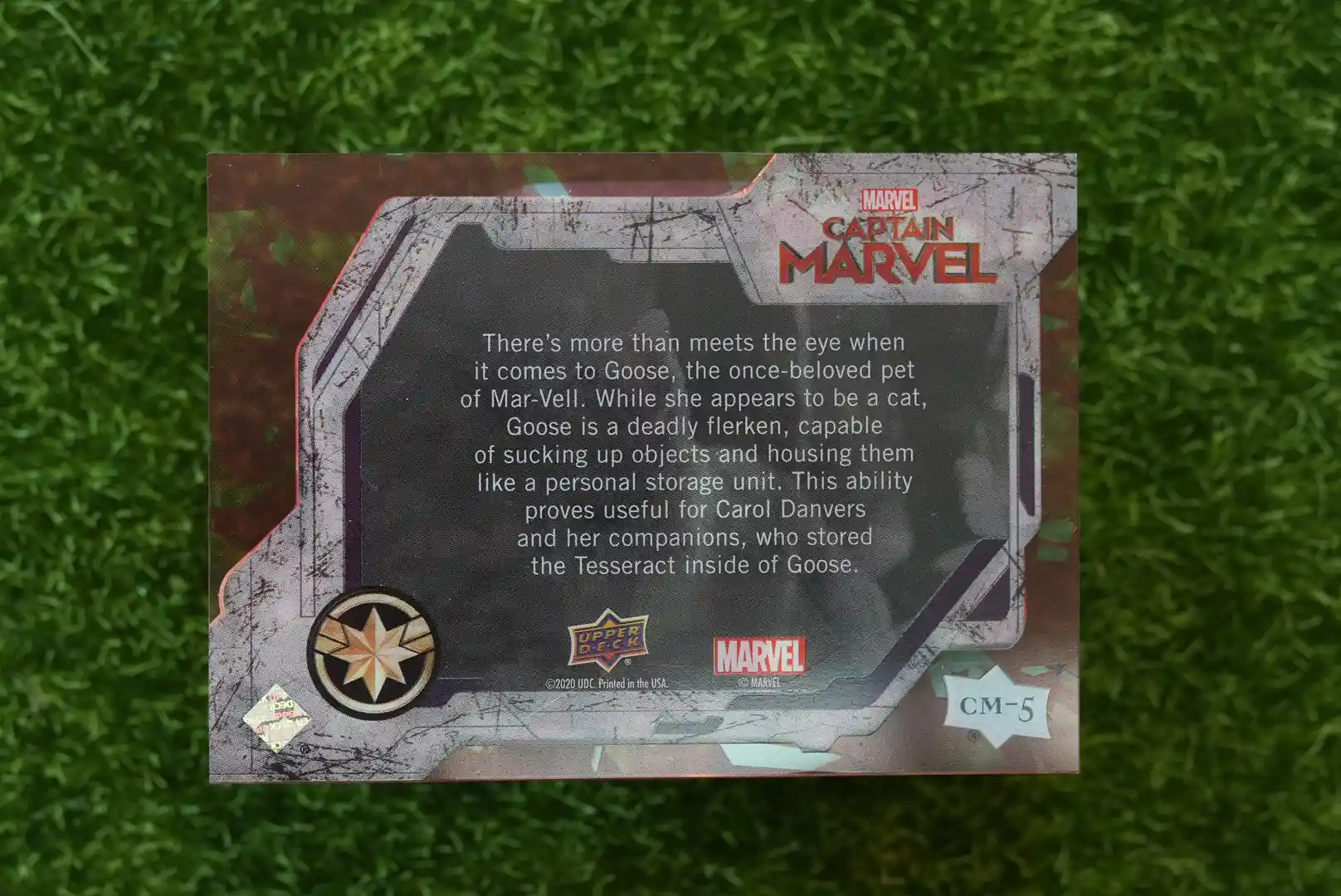 2020 Upper Deck Captain Marvel Goose CM-5 - Image 2