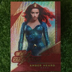 2019 Cryptozoic CZ-X Super Heroes & Super-Villains Amber Heard as Mera STR PWR S12
