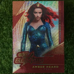 2019 Cryptozoic CZ-X Super Heroes & Super-Villains Amber Heard as Mera STR PWR S12