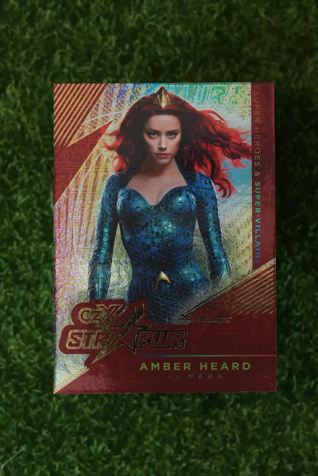 2019 Cryptozoic CZ-X Super Heroes & Super-Villains Amber Heard as Mera STR PWR S12