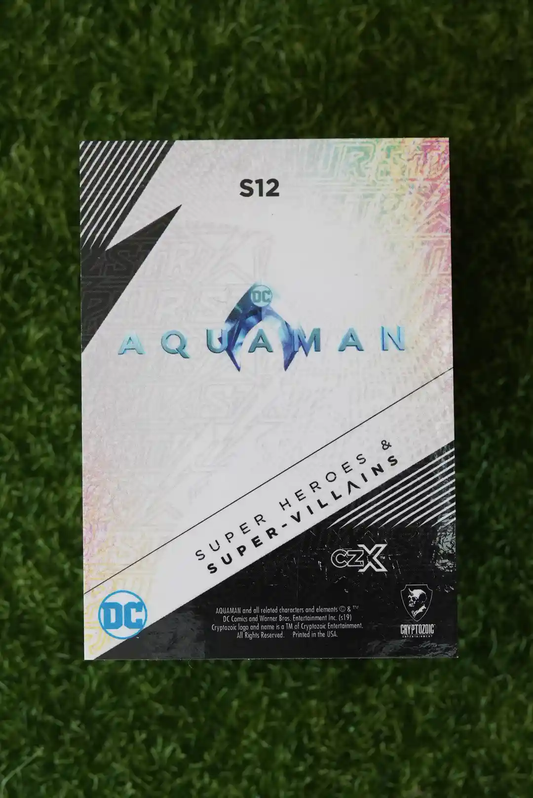 2019 Cryptozoic CZ-X Super Heroes & Super-Villains Amber Heard as Mera STR PWR S12 - Image 2