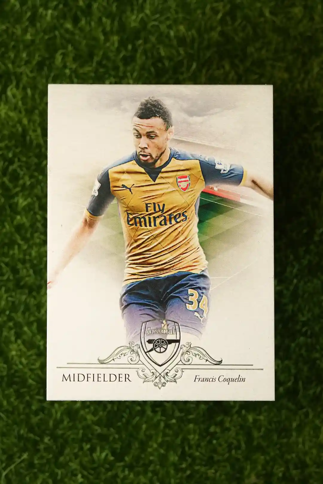 2016 Futera Arsenal Francis Coquelin 20/21
