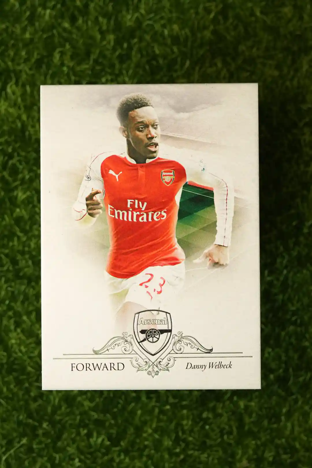 2016 Futera Arsenal Danny Welbeck 15/21