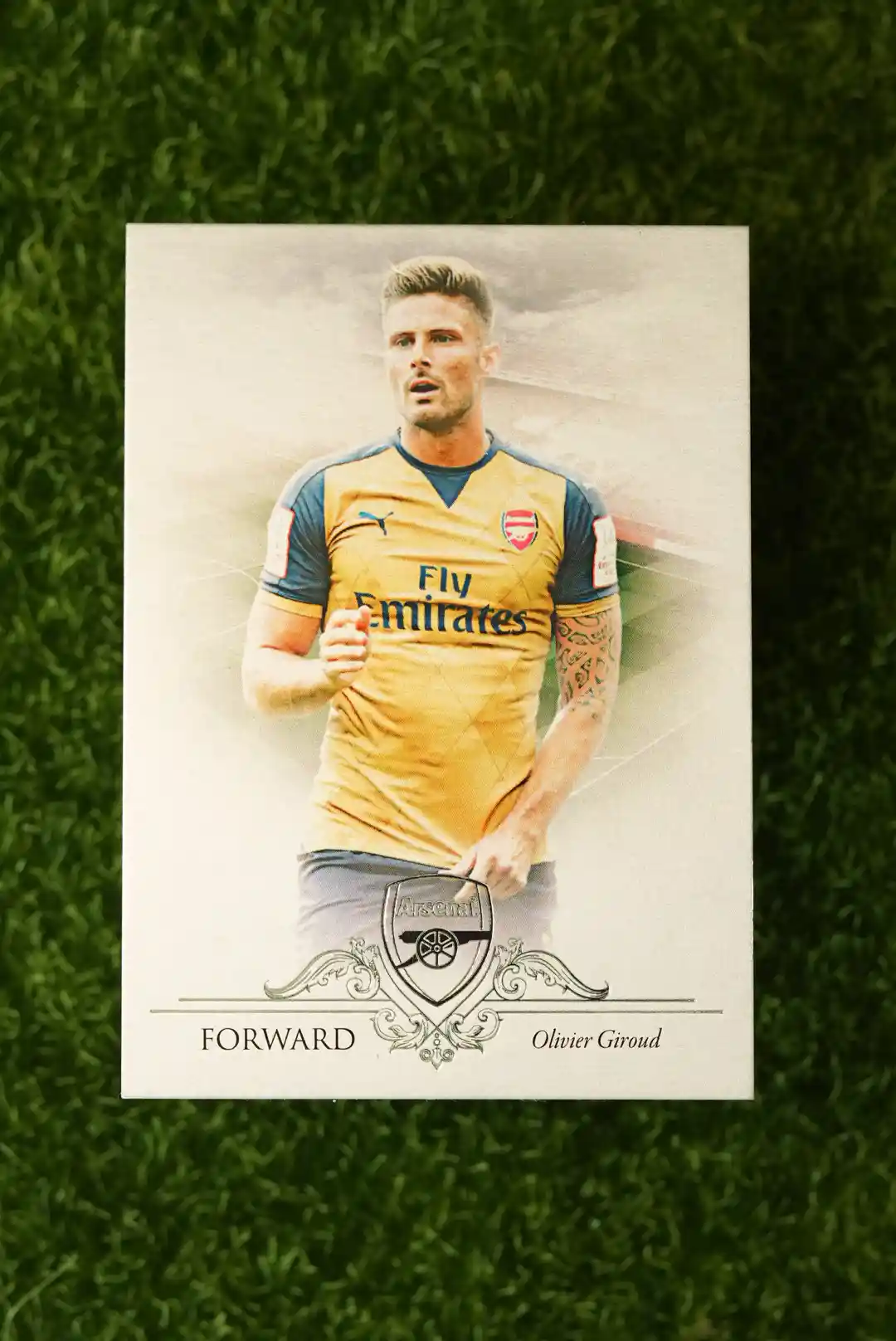 2016 Futera Arsenal Olivier Giroud 12/21
