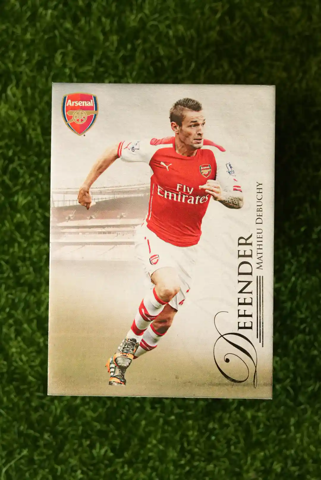 2015 Futera Arsenal Mathieu Debuchy 7/8