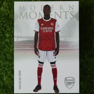 2021 Futera Arsenal Nicolas Pepe Modern Moments 10/10
