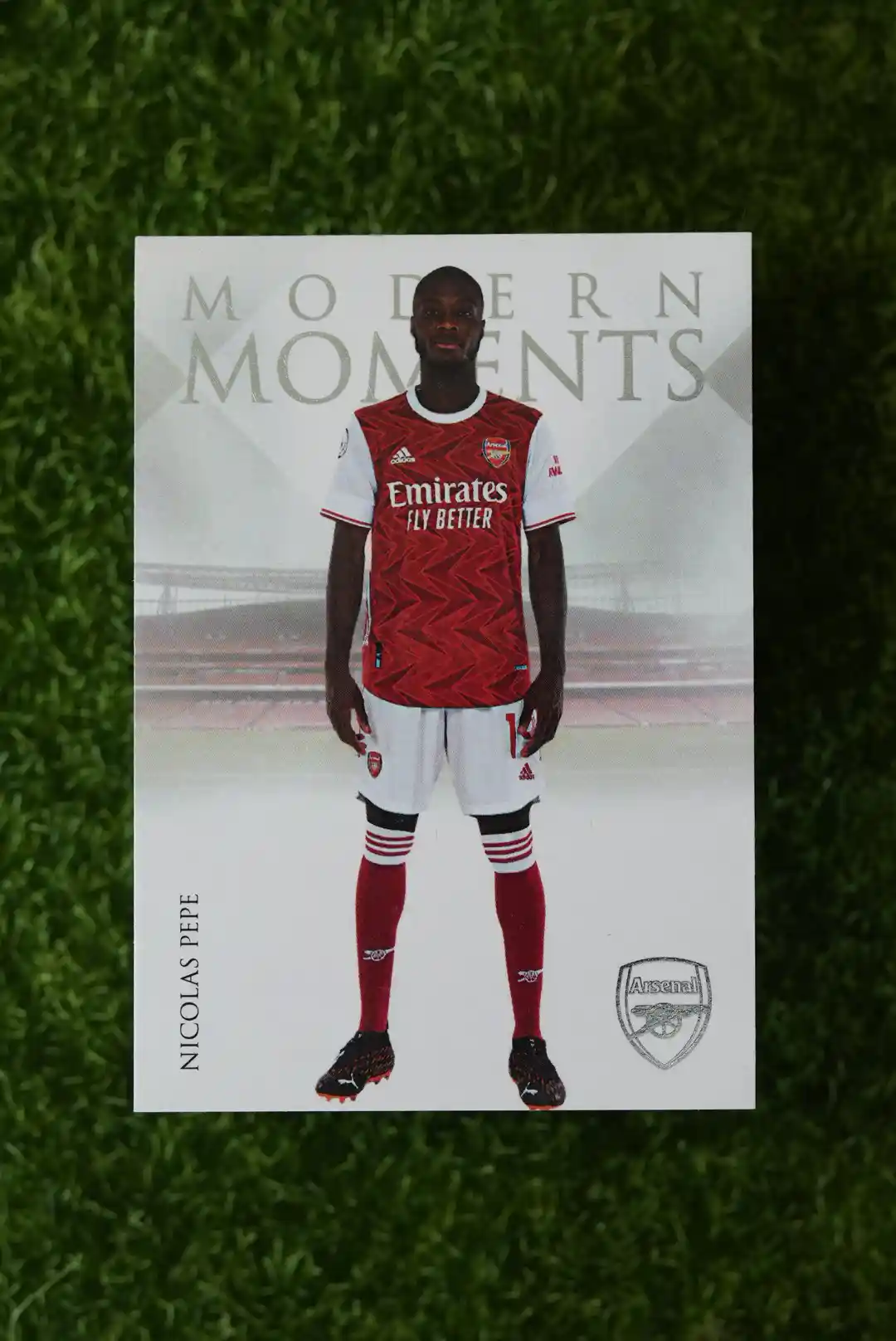 2021 Futera Arsenal Nicolas Pepe Modern Moments 10/10