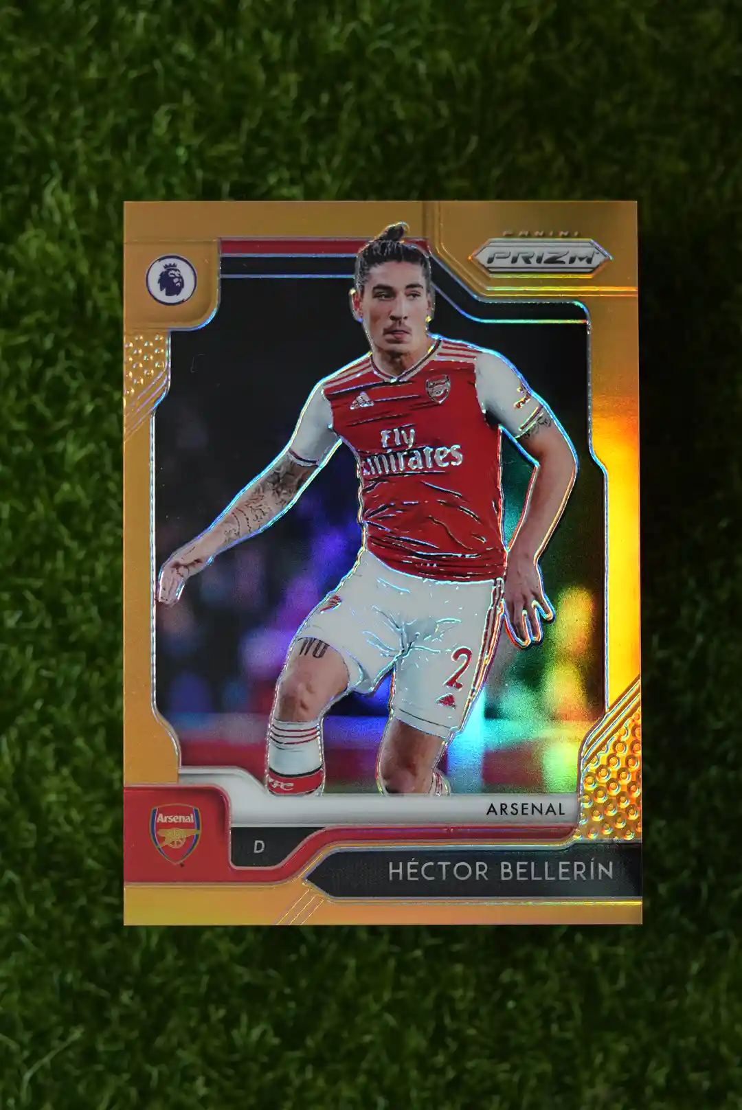 2019-20 Panini Prizm Héctor Bellerín Orange Prizm 05/25