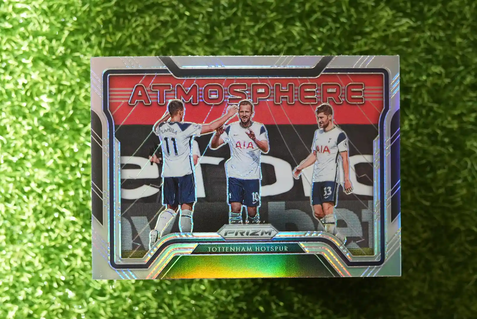2020-21 Panini Prizm Tottenham Hotspur Atmosphere Silver Prizm