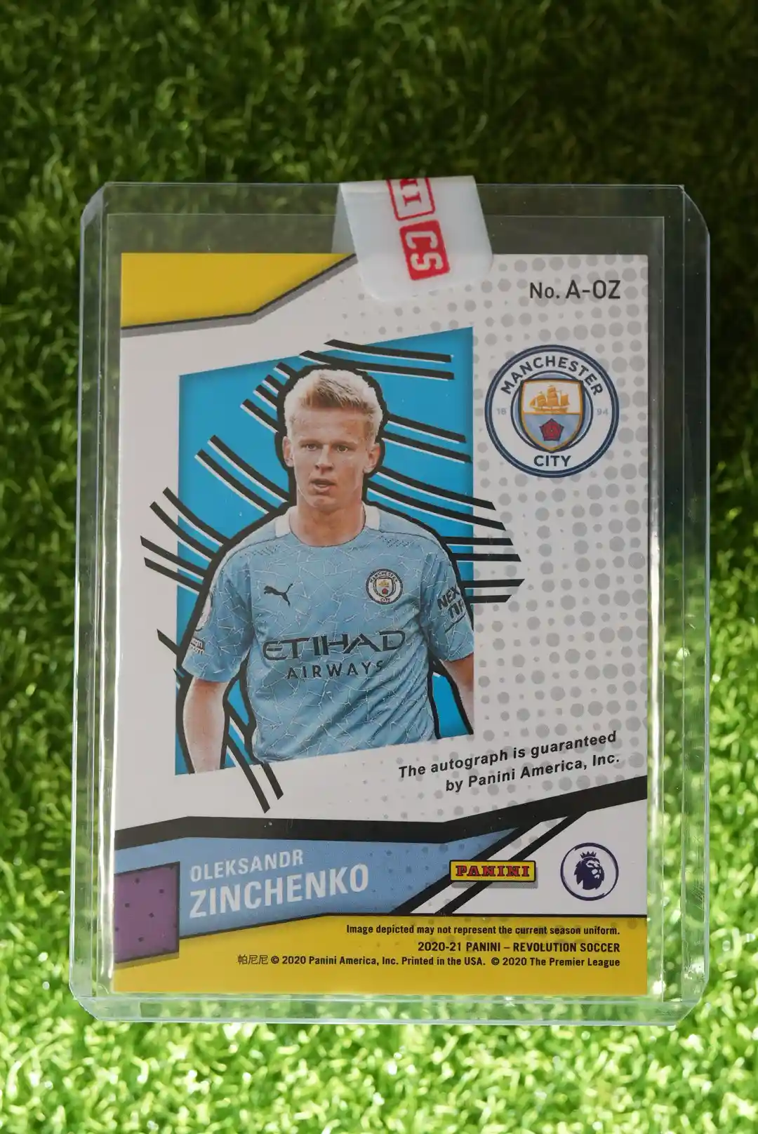 2020-21 Panini Revolution Oleksandr Zinchenko Autograph - Image 2