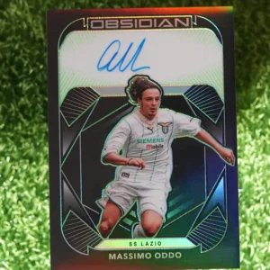 2020-21 Panini Obsidian Massimo Oddo Autograph Red 01/25