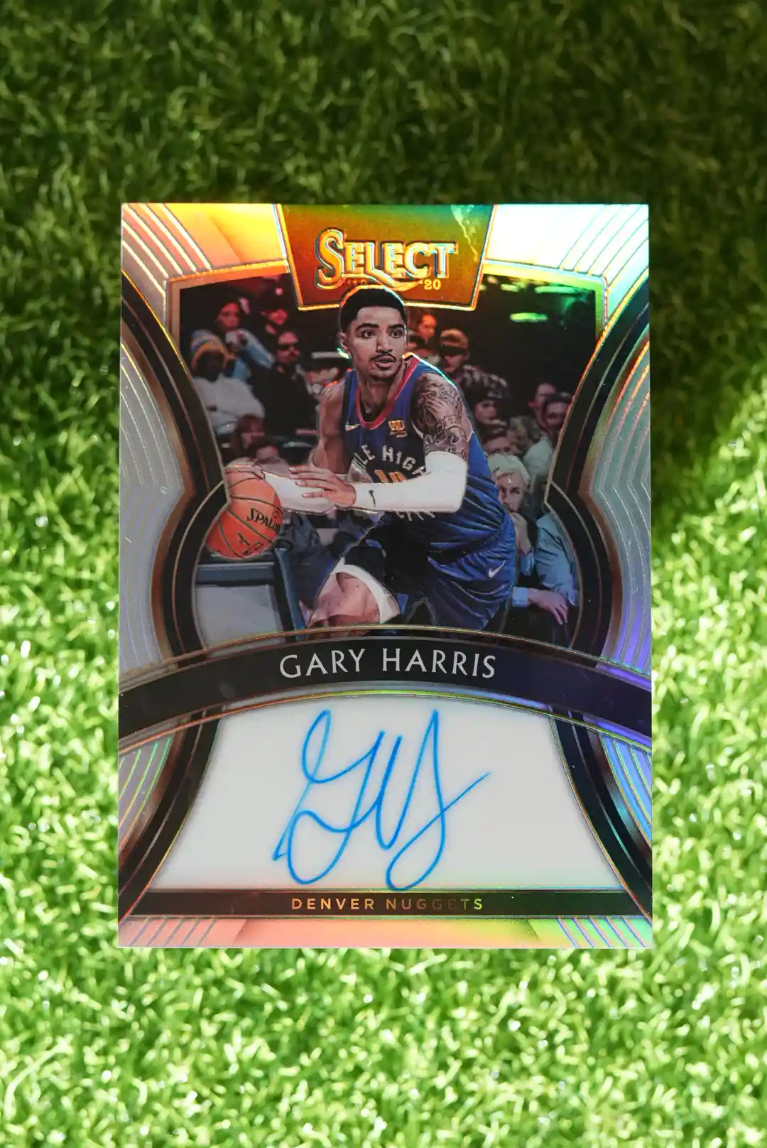 2019-20 Panini Select Gary Harris Signatures Silver Prizm 31/199