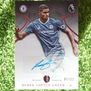 2016-17 Topps Premier Club Ruben Loftus-Cheek Autograph 07/11