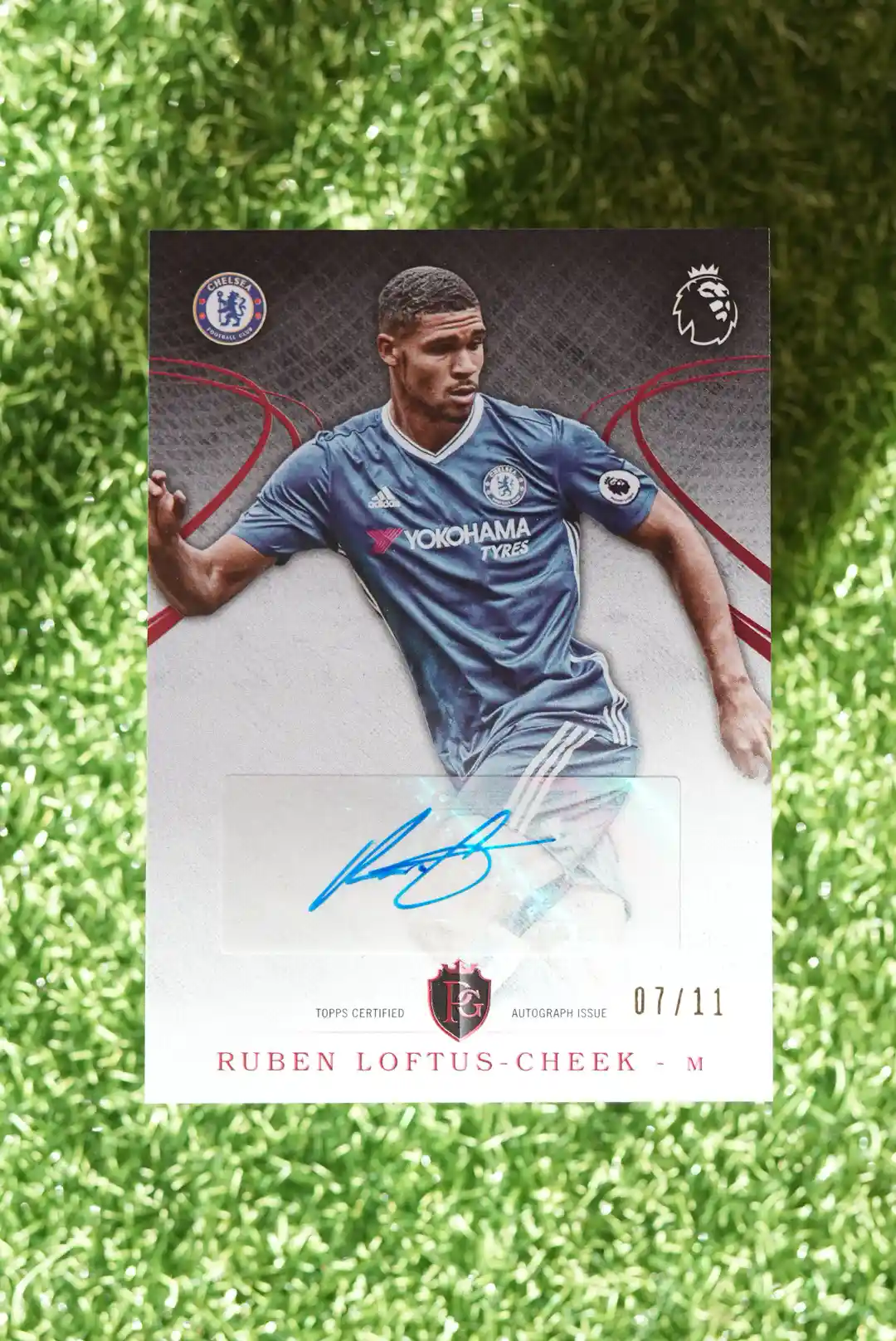 2016-17 Topps Premier Club Ruben Loftus-Cheek Autograph 07/11