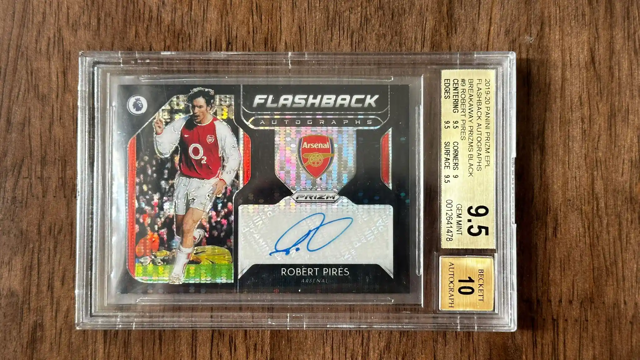 2019 Prizm Flashback Robert Pires Auto 1/1 BGS
