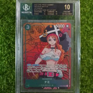 2022 One Piece Decisive Battle Nami SR Alt Art SR Alt Art OP02-036