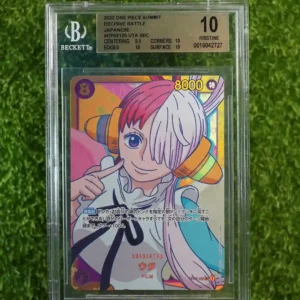 2022 One Piece Card Game Uta Summit Decisive Battle Secret Rare OP02-120