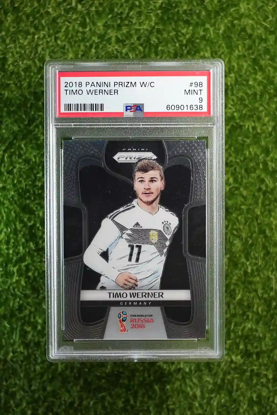 2018 Panini Prizm World Cup Soccer Timo Werner Prizm #98