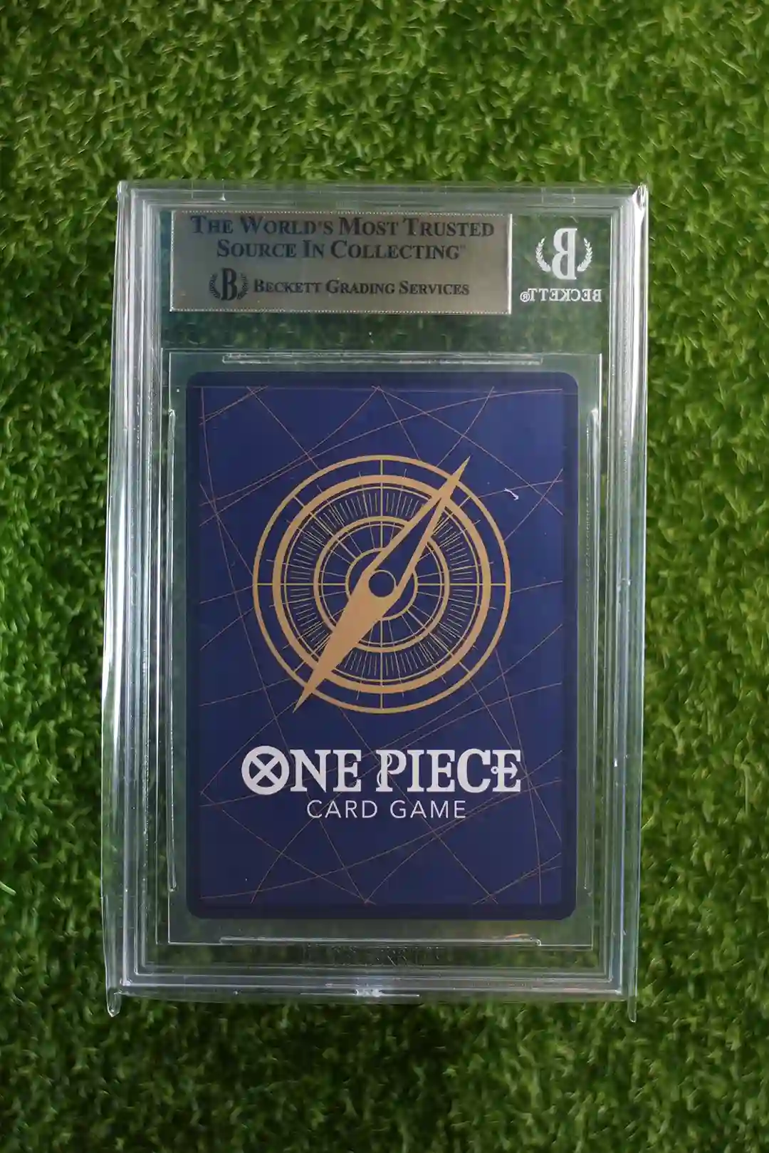 2022 One Piece Japanese Romance Dawn Shanks #OP01-120 Alt Art Parallel SEC Pristine 10 - Image 2