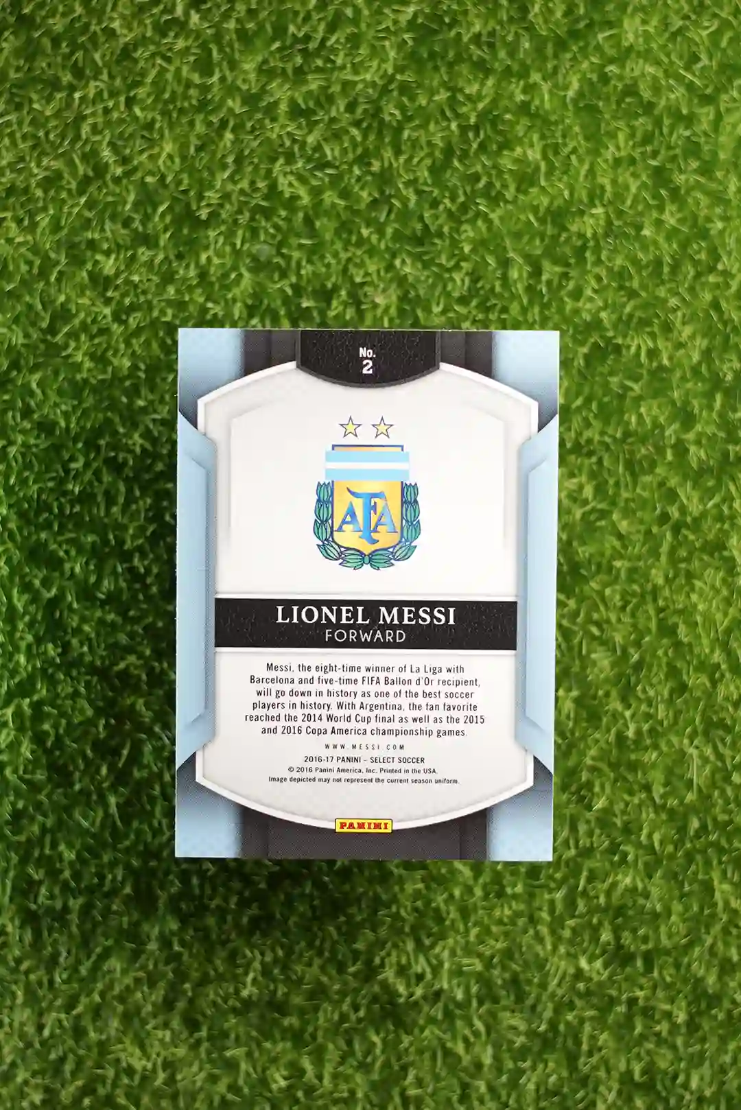 2016-17 Select Soccer Lionel Messi Base 2 - Image 2